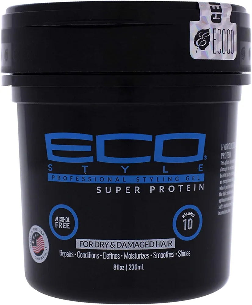 ECO STYLE - PROFESSIONAL STYLING GEL ~ SUPER PROTEIN