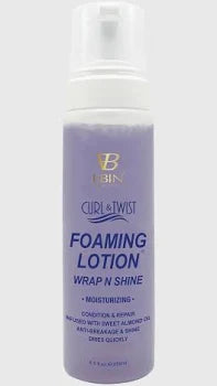 EBIN CURL & TWIST FOAMING LOTION WRAP N SHINE