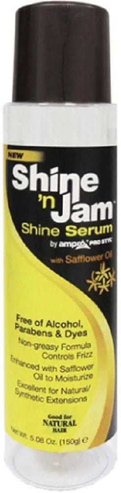 NEW SHINE 'N JAM SHINE SERUM WITH SAFFLOWER OIL