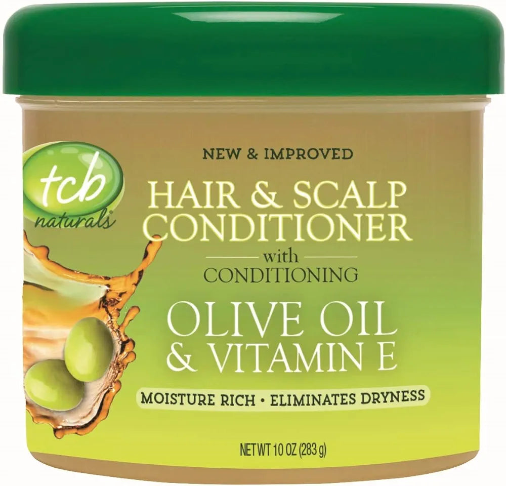 TCB NATURALS - HAIR & SCALP CONDITIONER ~ with conditioning olive oil & vitamin e