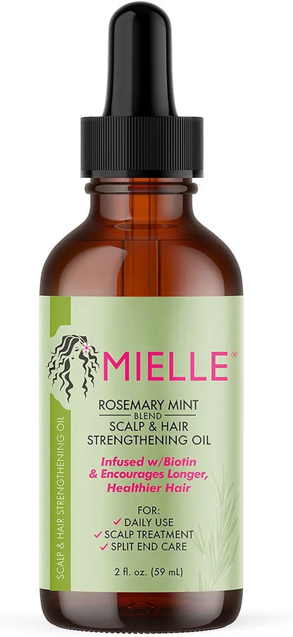 MIELLE ROSEMARY MINT - SCALP & HAIR STRENGTHENING OIL