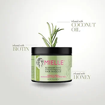 MIELLE ROSEMARRY MINT STRENGTHENING HAIR MASQUE