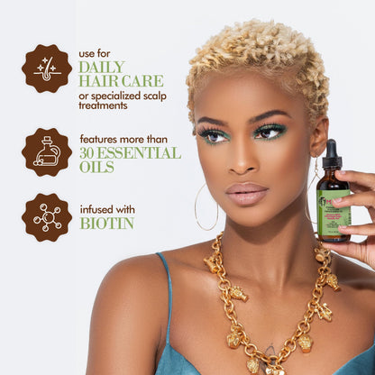 MIELLE ROSEMARY MINT - SCALP & HAIR STRENGTHENING OIL