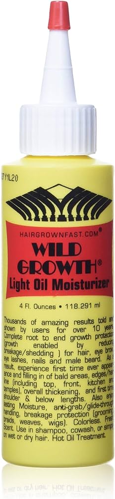 HAIRGROWINGFAST.COM WILD GROWTH LIGHT OIL MOISTURIZER