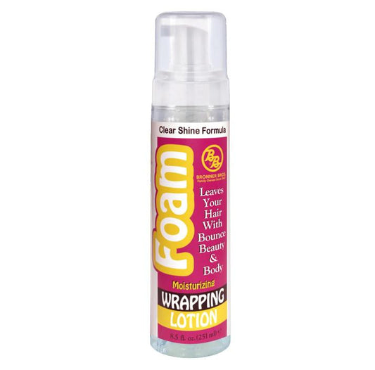 CLEAR SHINE FORMULA FOAM MOISURIZING WRAPPING LOTION