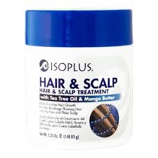 ISOPLUS HAIR & SCALP TREATMENT WITH TEA TREE OIL & MANGO BUTTER