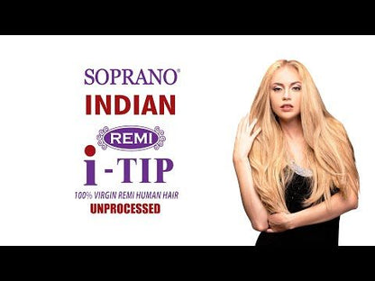 BEAUTY ELEMENTS SOPRANO I-TIP 100% VIRGIN REMI HUMAN HAIR EXTENSION