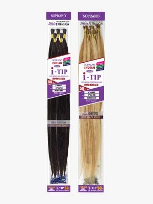 BEAUTY ELEMENTS SOPRANO I-TIP 100% VIRGIN REMI HUMAN HAIR EXTENSION