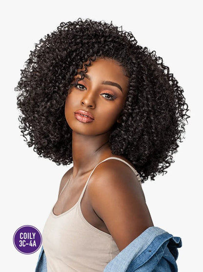 SENSATIONNEL TEXTURED 1/2 WIG RULE BREAKER