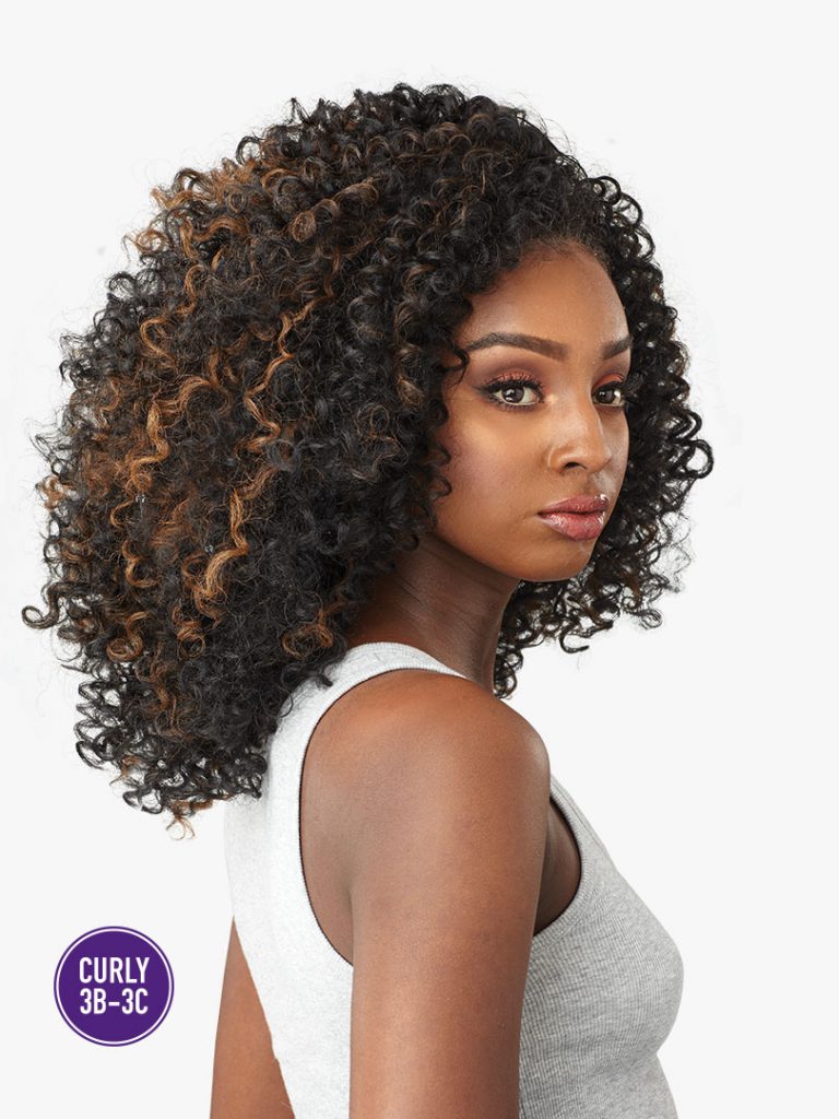 SENSATIONNEL TEXTURED 1/2 WIG SHOW STOPPER