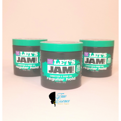 LET'S JAM 3X  CONDITIONING & SHINING GEL - Regular Hold