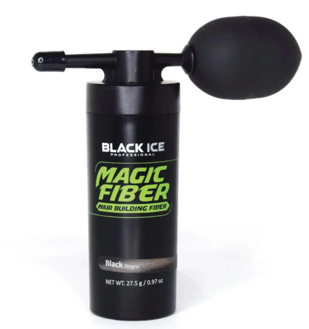 BLACKICE MIGIC FIBER WITH APPLICATION-HAIR BUILDING FIBER