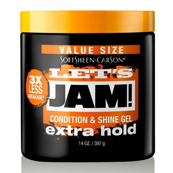 LET'S JAM! - 3X LESS BREAKAGE CONDITION & SHINE GEL ~ EXTRA HOLD